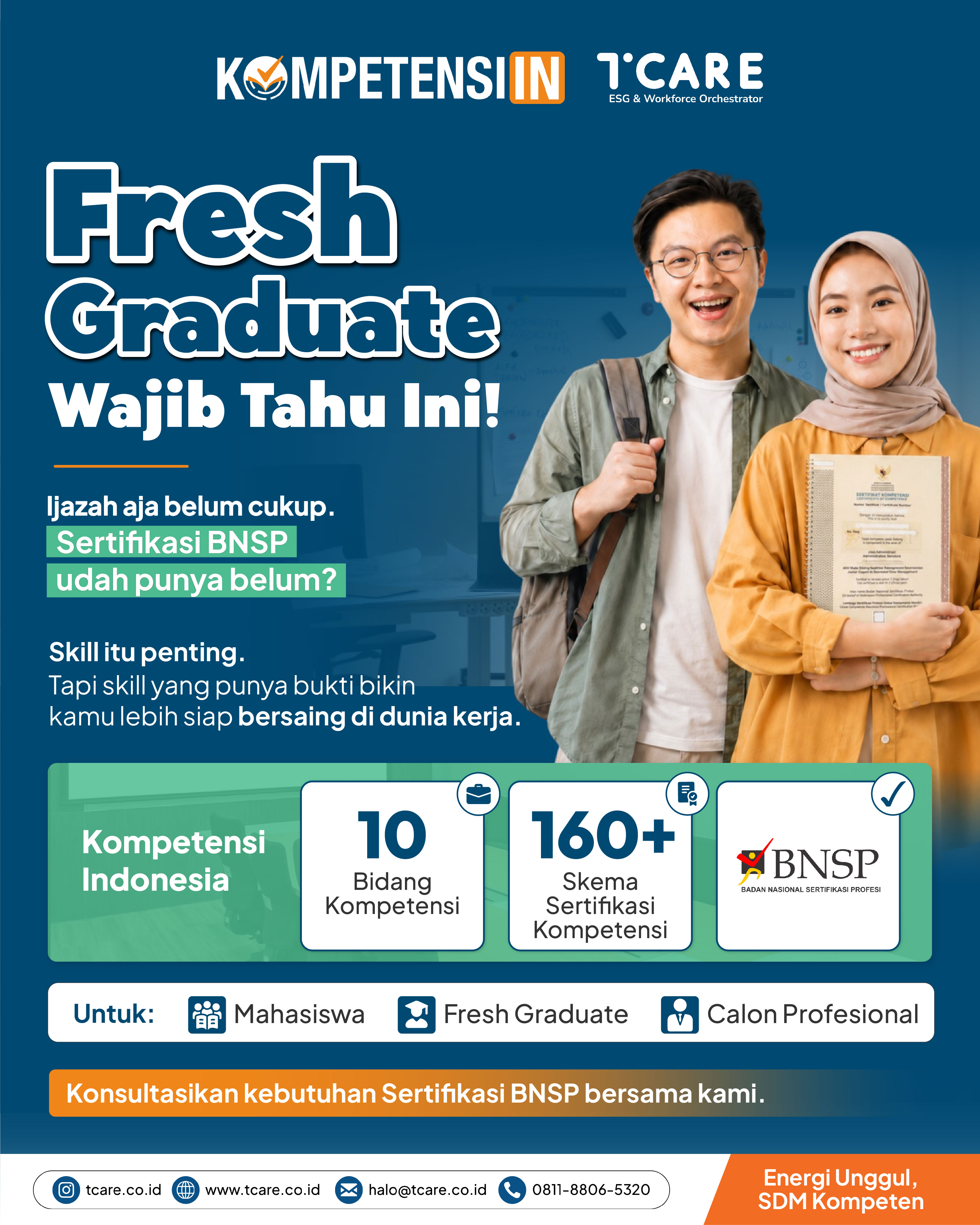 Sertifikasi BNSP untuk Fresh Graduate